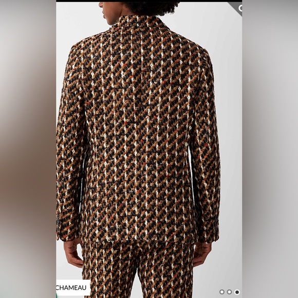 Brand new Richard macrotweed jacket ERDEM size 52 XL - Picture 5 of 17